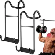 Barbell Attachment Spotter - Strength Training Addon, Gym Barbell Accessory | Bench Press Arm Strength Trainer, poweerlifting Workout Helper, Non-Slip Rubber Grip, Adjustable Fitness Tool for Home Gym