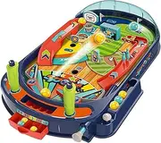 Pinball Machine for Kids or Miniature Pinball Machine for A Classic Vintage Arcade Style Tabletop Game for Kids for Ages 6 and Up