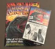 1993 Dynamic Attack of the Dinosaur Empty Album and Sealed Box 100 Packets