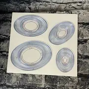 Creative Memories 4 OVAL PATTERNS Custom Cutting System TEMPLATES & shapes