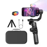 Gimbal Stabilizer for Smartphone, Phone Gimbal w/8" Extension Rod, Profession...
