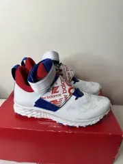 New Balance Men's Lindor 1Signature Baseball Turf Trainer - White Red Blue