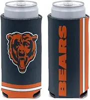WinCraft Chicago Bears 12 oz Slim Can Cooler