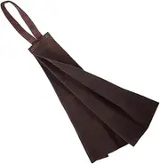 DRESSOOS Leather Dog Tug with Handle Interactive Chew for Puppies and Dogs Promotes Health Reduces Anxiety