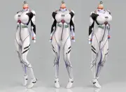 1/6 White Female Jumpsuit Bodysuit Tights Clothing Suit F 12" TBL PH JO Figure
