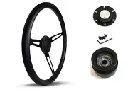 SAAS Steering Wheel SW702PSB & boss for Toyota Corolla CSX Seca AE Series 1985-1 (for: Toyota)