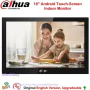 Dahua Android 10" TouchScreen Indoor Monitor Video Intercom WiFi PoE VTH5341G-W