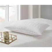 Blue Ridge Bed Pillows Queen Siberian Hypoallergenic Goose Down Cotton White