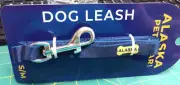 Alaska Pet Gear Dog Leash S/M For dogs weighing up to 20lbs Standard 46" leash