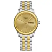 Longines L4.899.3.32.7 Flagship Automatic Gold Dial Men's Watch