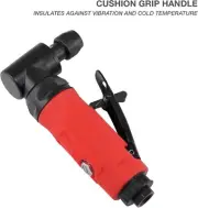 NEIKO 1/4" Mini Angle Die Grinder 20,000 RPM 90PSI Rear Exhaust Safety Self-Lock