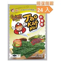 在飛比找屈臣氏網路商店優惠-TAOKAENOI 小老板厚片海苔-山葵味(24包/箱) -