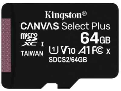64GB Class 10 Kingston SD Card Micro SDXC Phone Memory