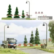 Busch 6040 HO/OO Gauge Level Crossing
