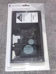 Konig VHS-C Adapter [KN-VHS-C-ADAPT] Compatible with VHS-C Cassettes ONLY