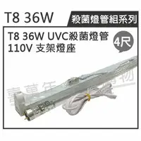 在飛比找樂天市場購物網優惠-PHILIPS飛利浦 TUV UVC 36W T8殺菌燈管 