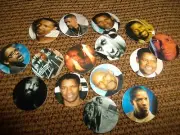 Pre Cut One Inch DENZELL WASHINGTON images! FREE SHIP