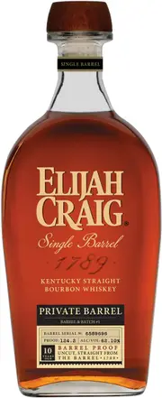 Elijah Craig Barrel & Batch Single Barrel #1