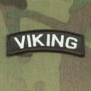 LEGEEON Viking Shoulder Tab Norse Heathen Army Military Morale Tactical Hook-and-Loop Patch
