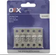 70A Midi Fuse Bolt On - Bulk Pack of 10 - 70 Amp ANS Fuse - Aus Stock