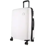 Pierre Cardin Inspired Milleni Checked Luggage Bag Travel Carry On Suitcase 65cm