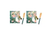 2PK Djeco Kendra Little Secret Notebook w/ Invisible Ink Magic Pen Stationery 8+