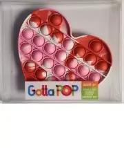 Gotta Pop Push & Pop Bubble Sensory Toy Heart Shaped