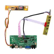 HD DP VGA LCD Controller Board For 14.1" 15.4" LP141WX3 LP154W01 LCD Panel