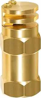 6541-1 Boomless Spray Nozzle 1/2" FPT #10 Orifices (90° & 180° Caps) 4.2 GPM @ 40 PSI Brass Made, Replaces for 6541 1, 6541-01, 654101, 65411(4.2 GPM)