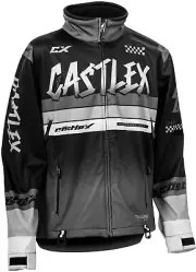 Castle X R24 Race Mens Snow Jacket Black/Charcoal/Silver