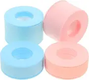 BELLIFFY 4pcs Grafting Eyelash Tape Eyelash Extension Tape Extension Tape for Lash Makeup Accessories Eyelash Tapes for Salon Makeup Supplies Eyelashes Stickers Women Lash Tape Silicone Gel