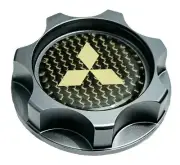 OIL FILLER CAP CARBON FIBER FOR MITSUBISHI ECLIPSE 4G63 TURBO MIRAGE LANCER EVO (for: Mitsubishi)