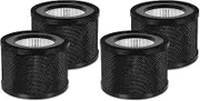 Filter Replacement Compatible with TT-AP001, VAVA VA-EE014 Air Purifiers, Part# TT-AP001SPF, 4-Pack