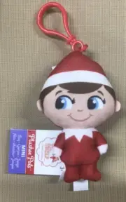 The Elf on the Shelf Plushee Pals Mini Clips - Light Skin Blue Eyed Boy - NEW