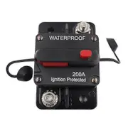 100a 150a 200a 250a 300a Amp Circuit Breaker 12-48v Dc Car Yacht Rv Circuit Breaker Automatic Circuit Protector 74x49x44mm f74 China