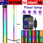 RGB LED Corner Floor Lamp Light Stand Gaming Room Decor APP+Remote Control NEW