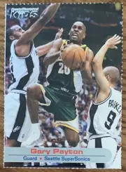 GARY PAYTON, RARE {2002} SPORTS ILLUSTRATED FOR KIDS CARD, BASKETBALL STAR, WOW