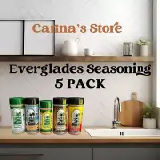 Everglades 5 Pack Seasoning Cactus, Heat, Fish & Chicken, All Purpose & No MSG