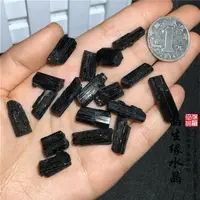 在飛比找樂天市場購物網優惠-天然黑碧璽迷你小條實物圖一組37克