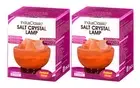 IndusClassic Fire Bowl Himalayan Crystal Salt Lamp Ionizer Air Purifier 2 Pack
