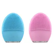 Ultra Clean Sonic Facial Cleansing Brush - Pink & Blue - 2packs