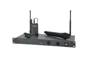 Redback UHF Wireless Microphone System 2 Ch With Handheld and Beltpack