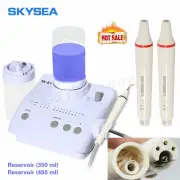 FDA Dental Portable Ultrasonic Scaler 2*Bottles fit EMS & 2*Handpiece SKYSEA