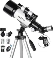 Telescope for Kids & Adults - 70mm Aperture 500mm AZ Mount Fully 70500-White