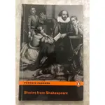 【STORIES FROM SHAKESPEARE】PENGUIN READERS 英文書 二手 四成新 現貨