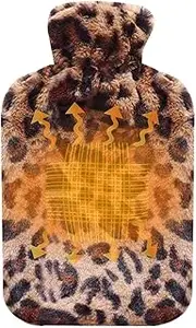 Hot Bottle - Hot Pack,2L Ice Pack with Knitted Wide Mouth Hand Feet Warmer Cold Compress Hot Compress Bed Warmer Pochy