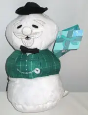 Bark Box Dog Toys SQUEAKY SAM THE SNOWMAN Christmas Plush S 0- 20 lbs Rudolph