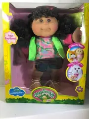 NEW IN BOX CABBAGE PATCH KIDS BABYLAND PIGTAILS AFRICAN AMERICAN 14" KID