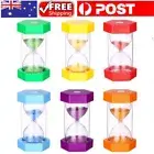 x Sandglass Sand Timer Clock Timer Hourglass 1/3/5/10/20/30 Min Home Decoration