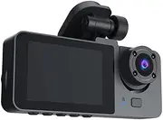 IOIUSKKU 3 in 1 Carro Delantera Trasera 360° with Dash Camera Cars Front Rear para Delantera with Dash Camera Cars Front and